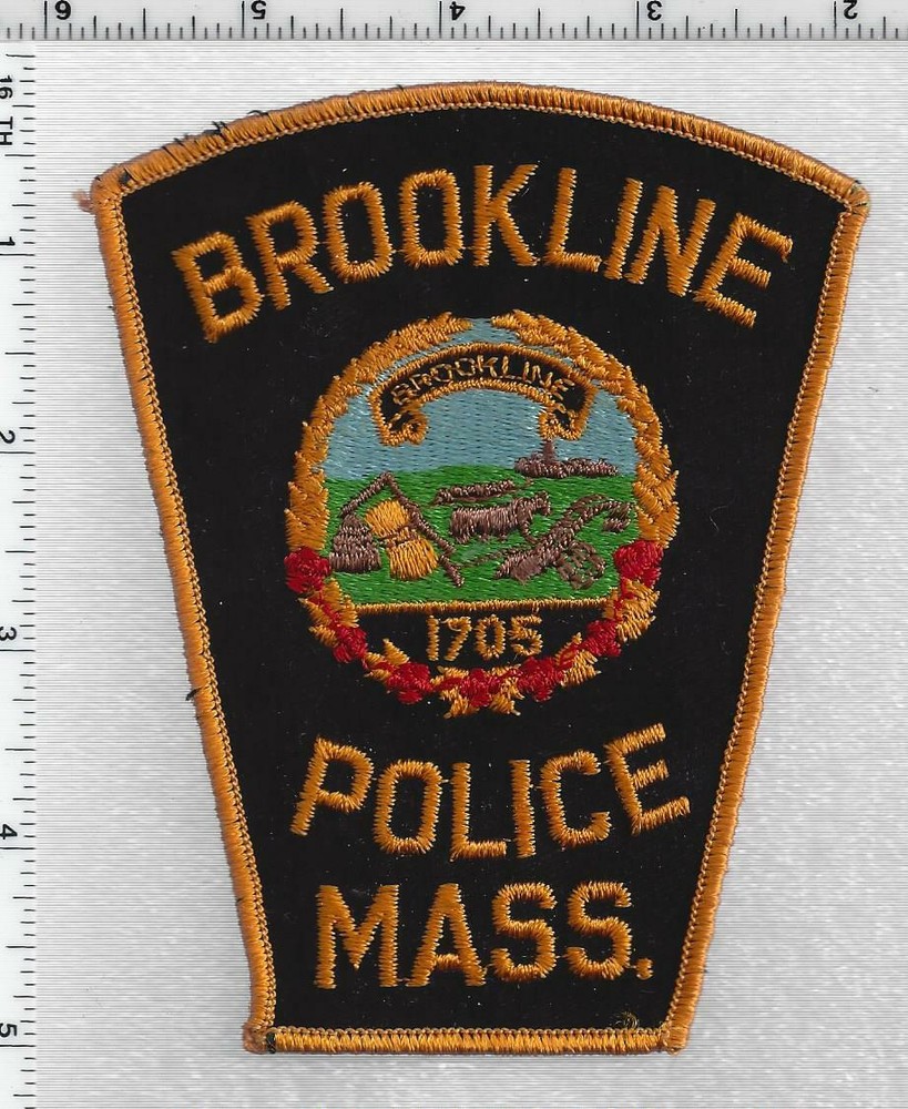 Brookline Police (Massachusetts) 1st Issue Shoulder Patch