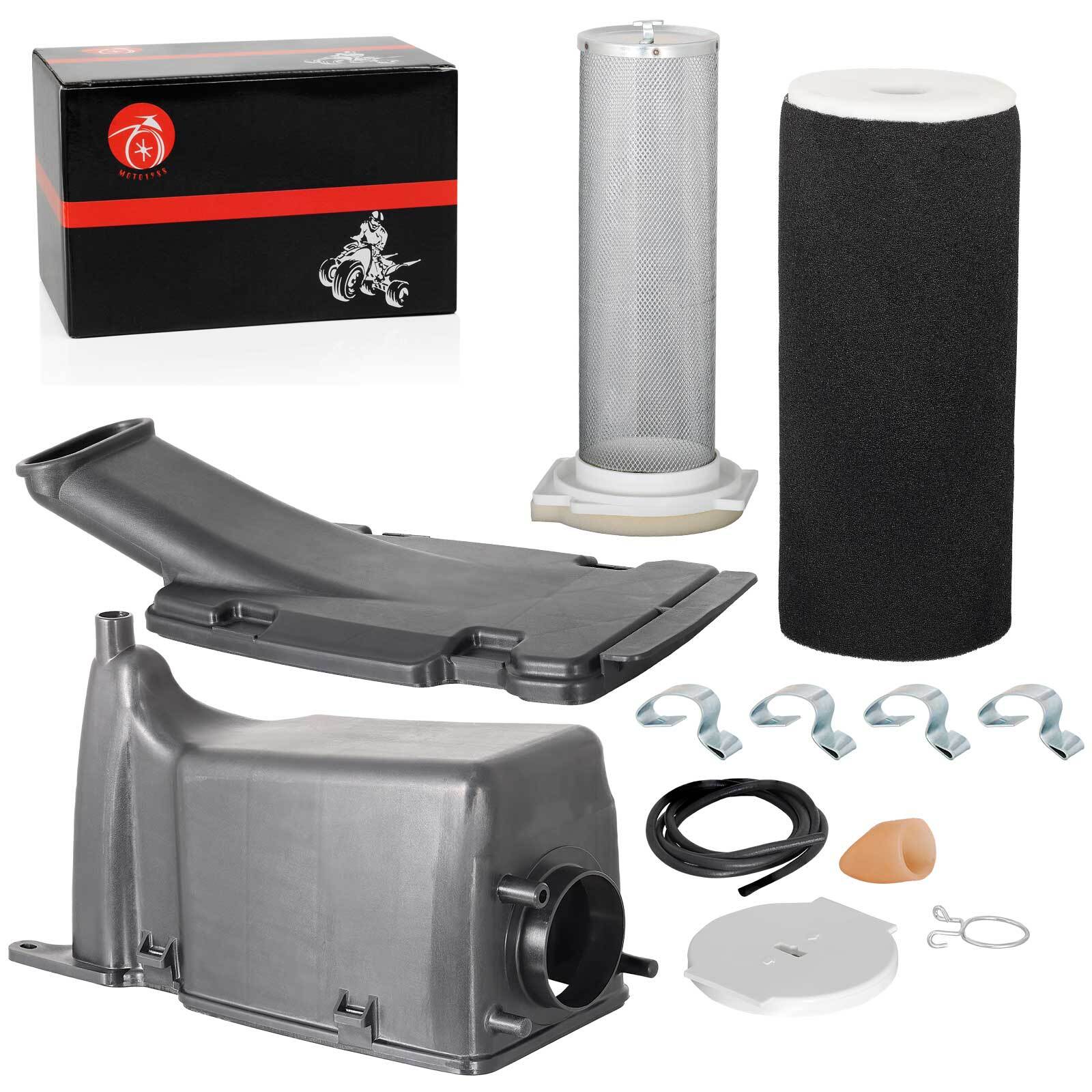 Air Filter Guide Box Cleaner Case With Lid Cap For YAMAHA Raptor 350 2004-2013