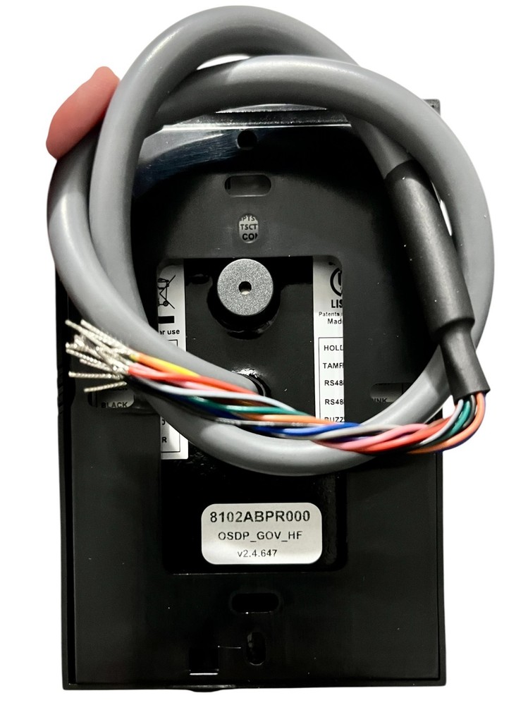 Identiv 8102ABPR000 uTrust TS Advanced Wall Mount Government Reader