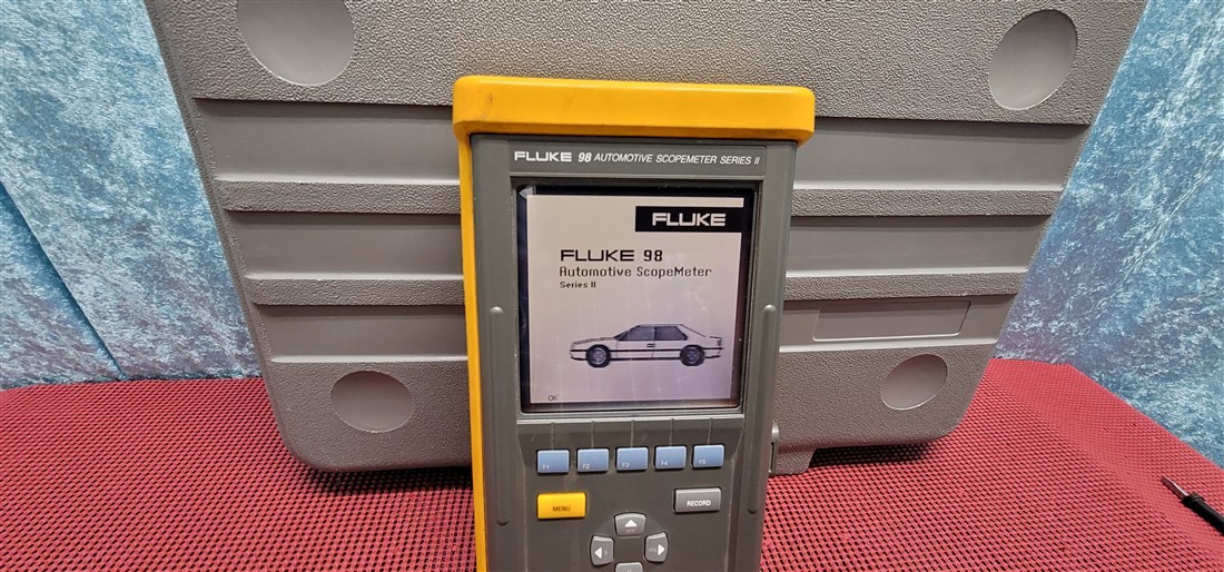 FLUKE 98 AUTOMOTOVE SCOPEMETER SERIES II OSCILLOSCOPE READ DESCRIPTION