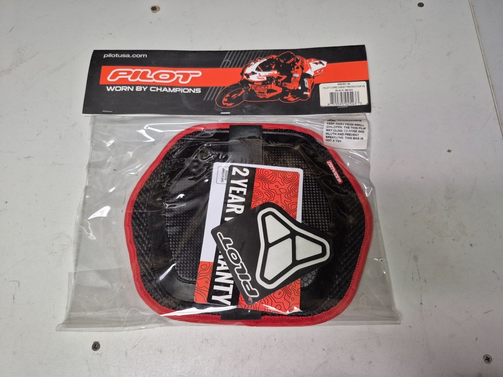 pilot motorcycle chest protector insert for jackets