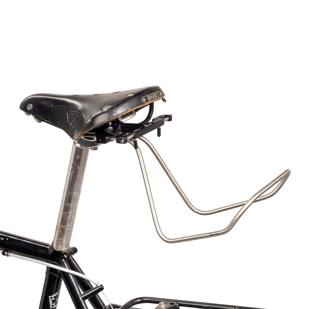 Bagman Sport Medium Saddlebag Support Rack for Bicycles, Quick Release, Suppo...