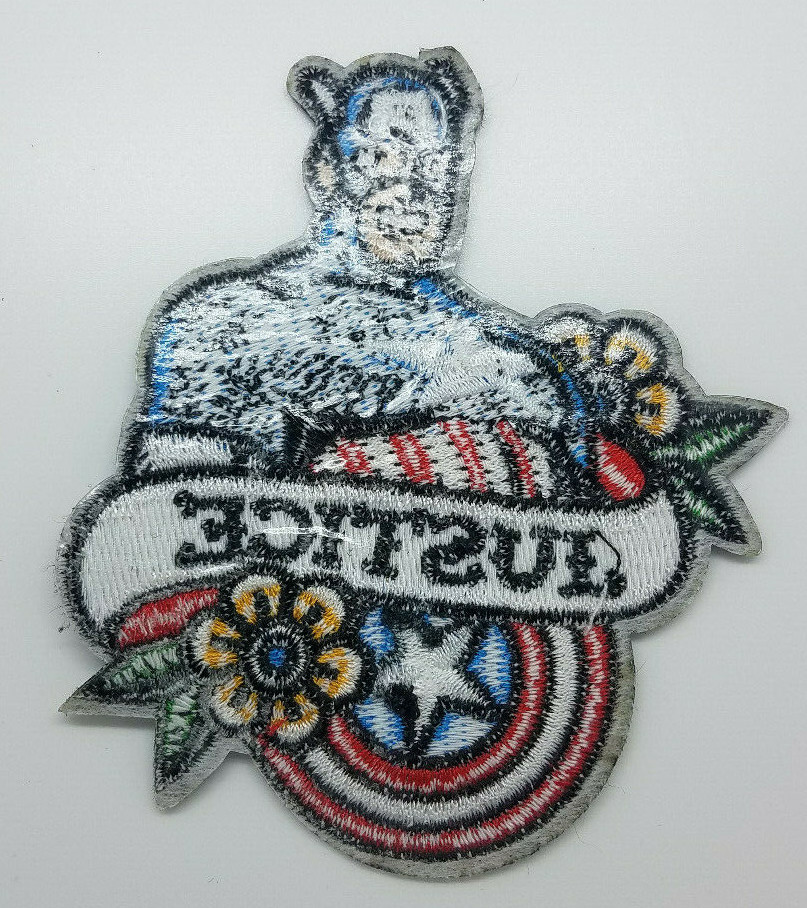 Captain America Justice Patch 4 inch tall