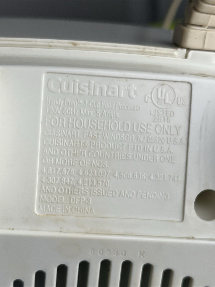 Cuisinart Little Pro Handy Prep Food Processor Replacement MOTOR BASE DFP-3