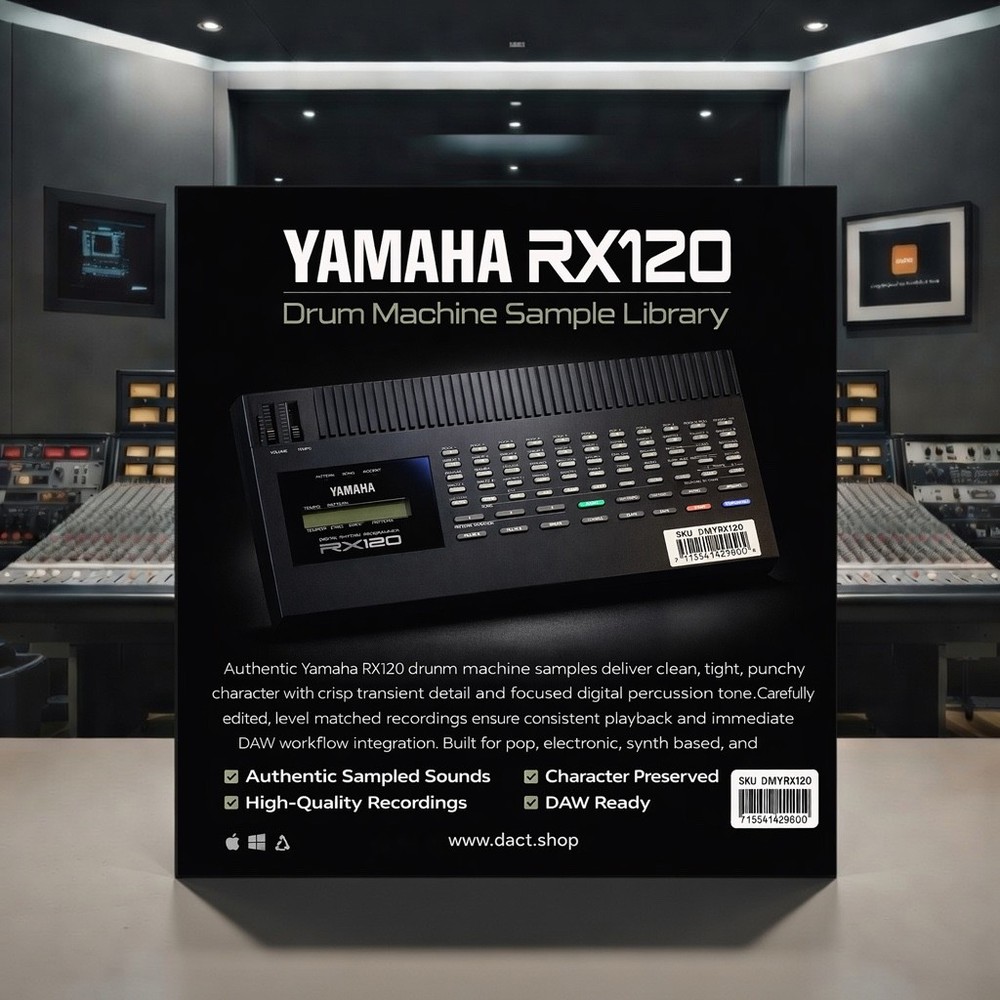 Yamaha RX120 Drum Machine Sample Library