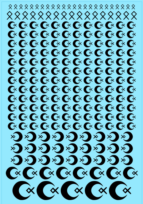 A6 - Purple Moon Sons Custom Transfer Sheet