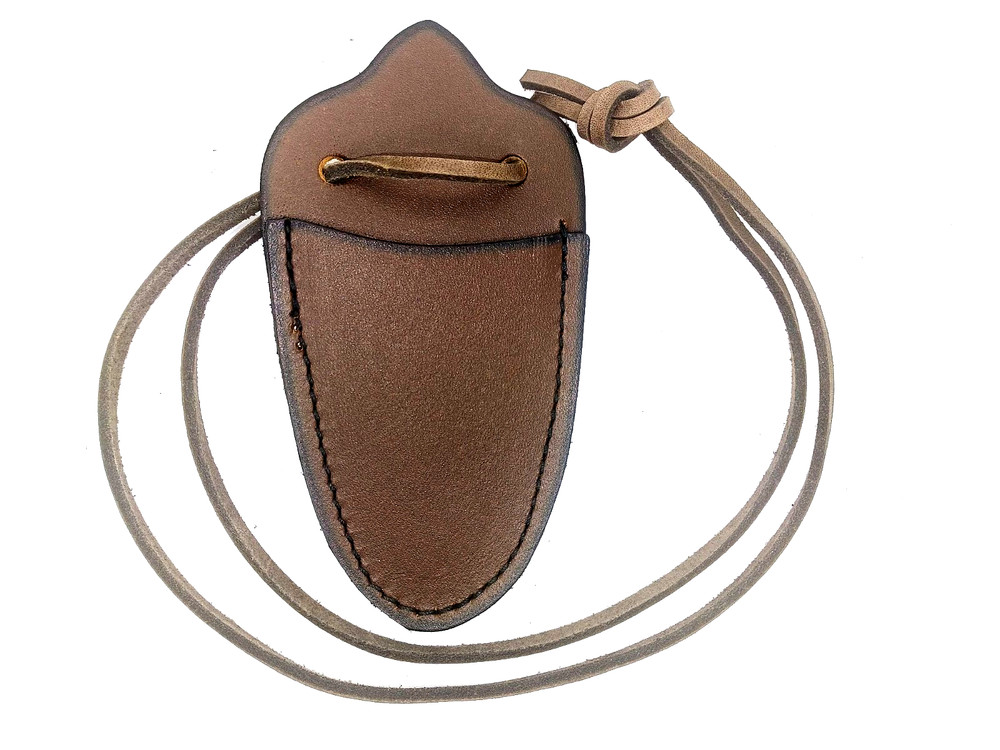 Leather Sheath for Ted Cash Rifle Capper Muzzleloading Black Powder