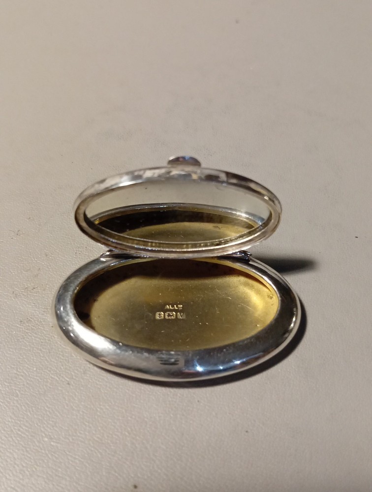 Solid Silver Patchbox Adie and Lovekin Ltd 1920