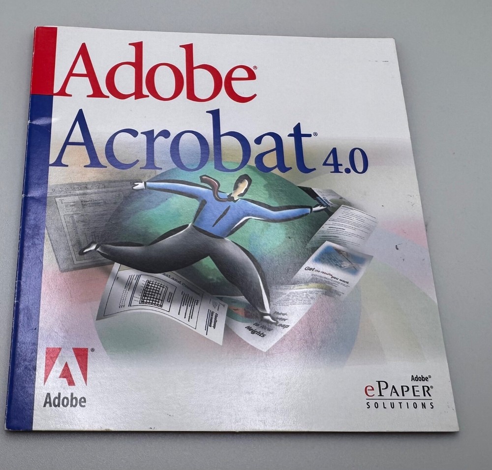 Adobe Acrobat 4.0 Macintosh with Serial #