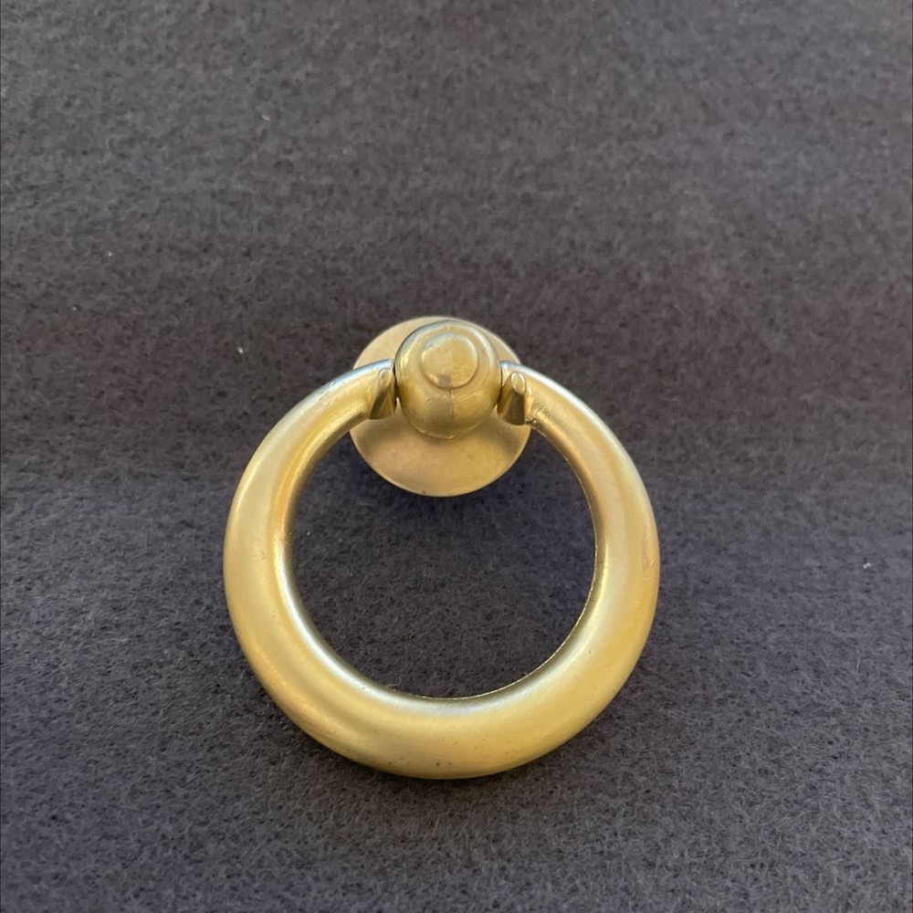 1-7/8" Large Ring Pull Satin Brass