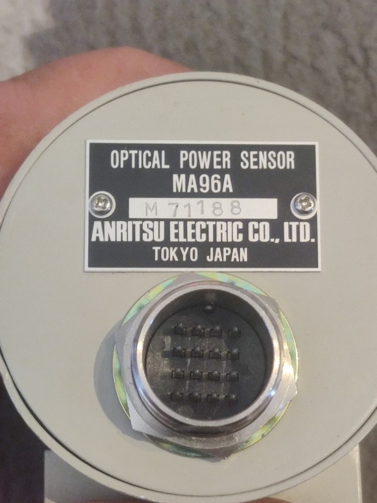 Anritsu Electric Optical Power Sensor MA96A
