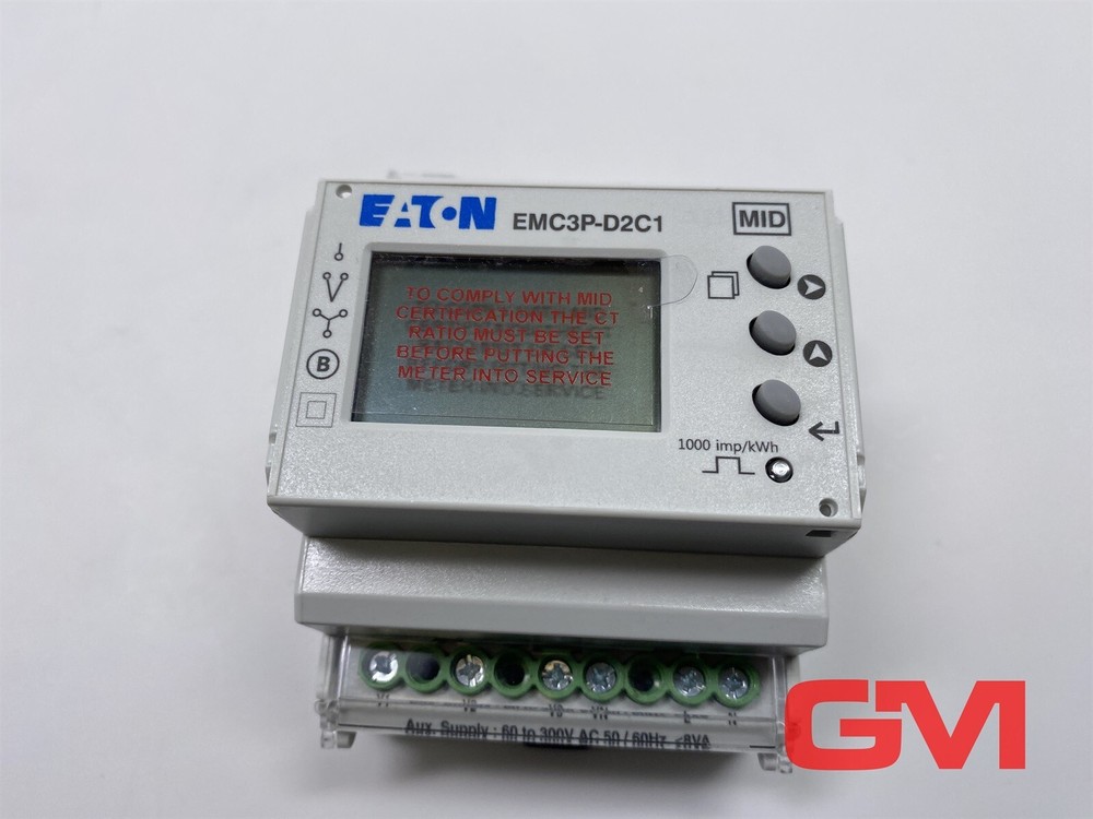 Eaton Multifunction Energy Meter EMC3P-D2C1