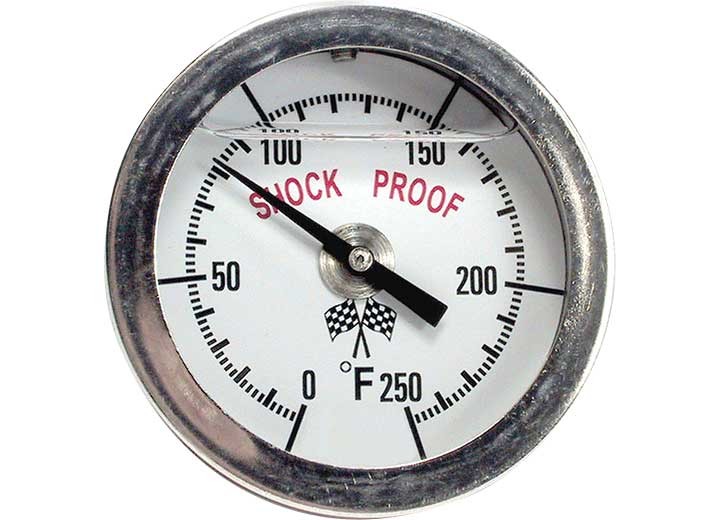 Big End Performance Liquid Filled 0250 Degrees Engine Thermometer