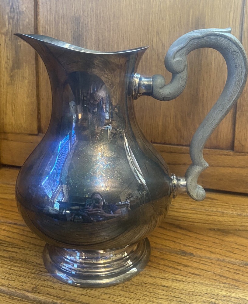 Antique Gorham Original Silver Plate 8" Pitcher YC487