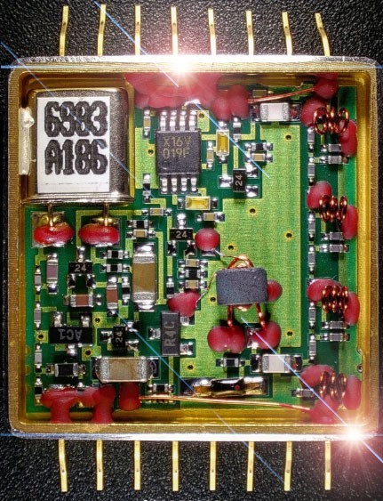 1pc Vintage GOLD MURATA VH1011MF-A171 VCXO LOADED with HEAVY GOLD for recovery