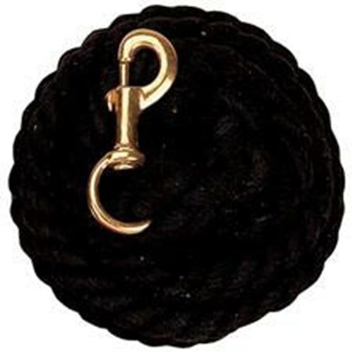 Weaver 10' Cotton Lead Rope with Solid Brass 225 Snap
