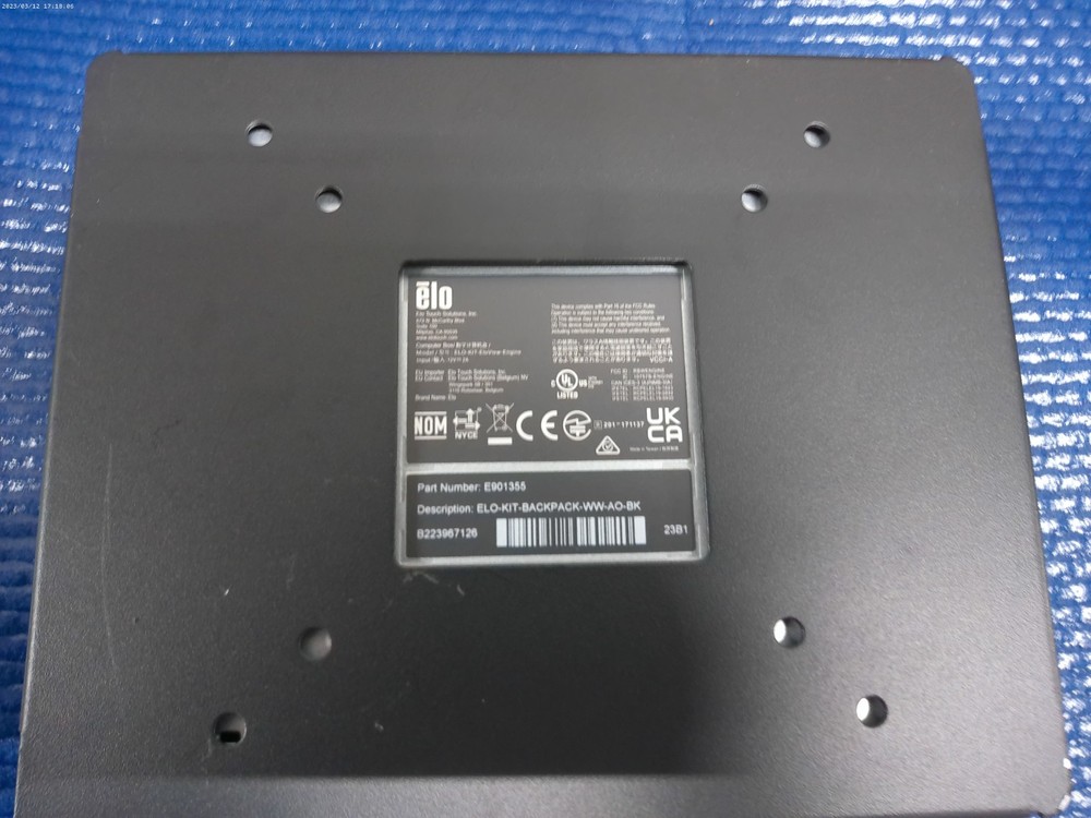 Elo E001355 Backpack Mini PC POS Unit HDMI USB Ethernet No Storage