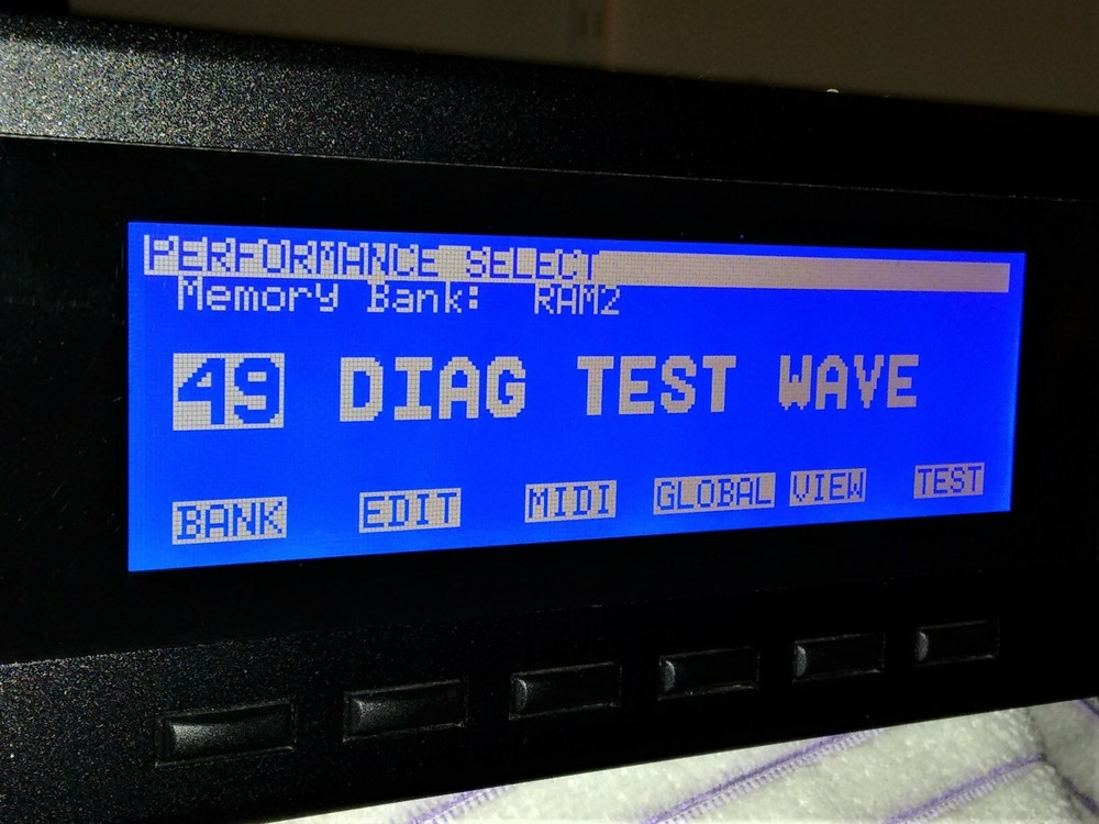 KORG WAVESTATION replacement display - also fits EX + A/D models - easy install
