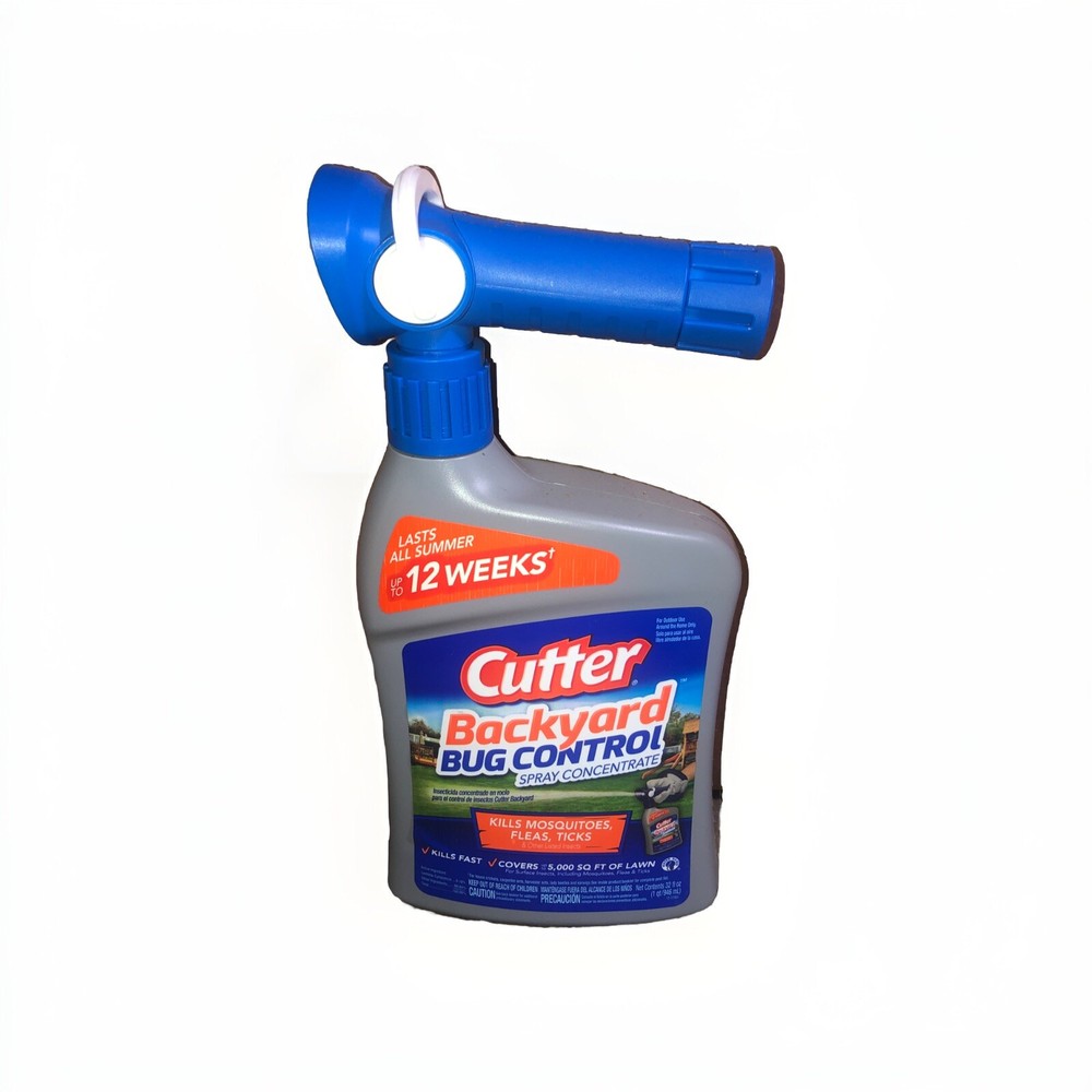 Cutter Backyard Bug Control Spray Concentrate, 5K Sq Ft Coverage