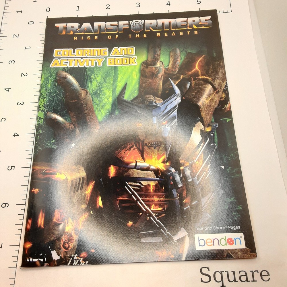 Transformers Beast Wars coloring book