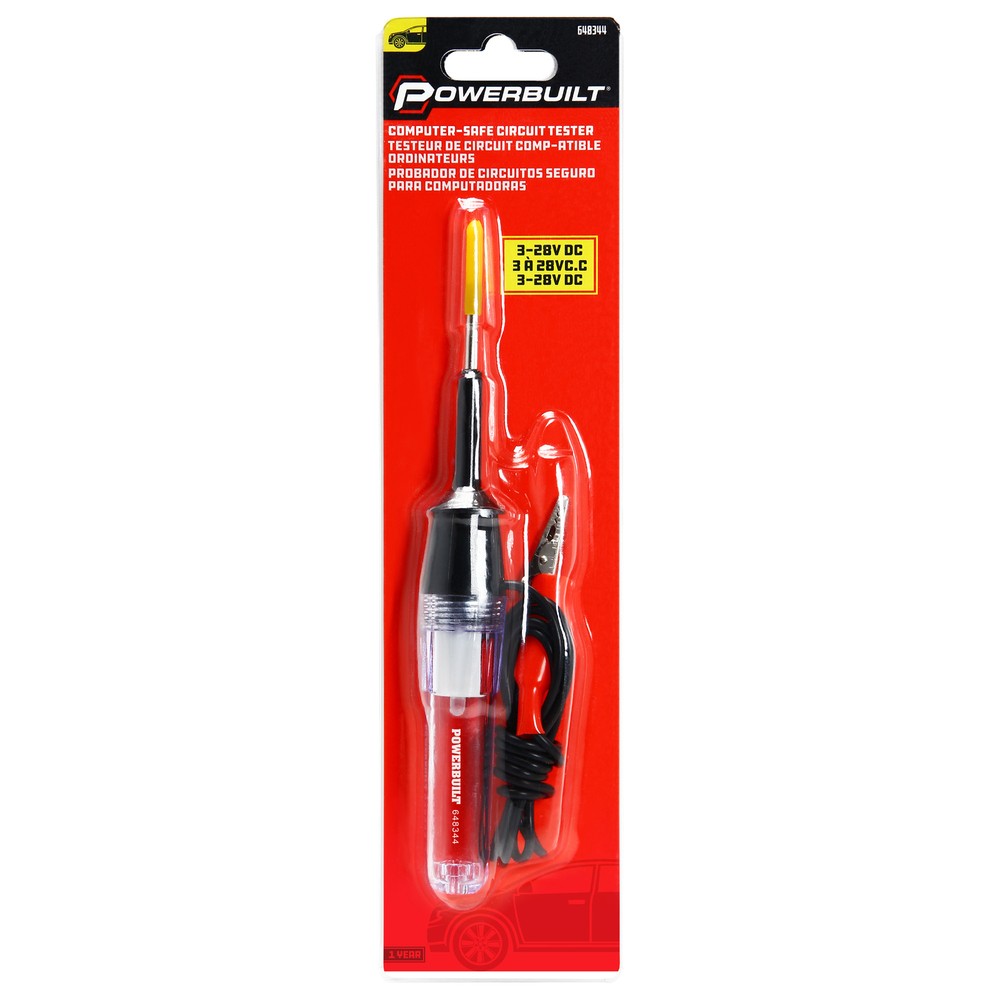 Powerbuilt Computer Safe Circuit Tester - 648344