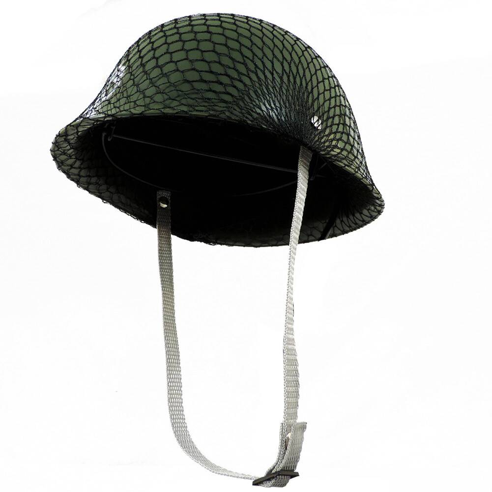 Army Helmet Childs Plastic Green Costume Accessory Hat