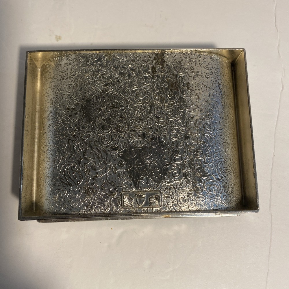 Vintage Silver Cigarette Box
