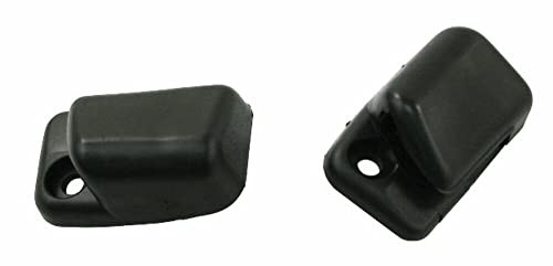 Sun Visor Clips, Type 1, 68-79, Black, Pair