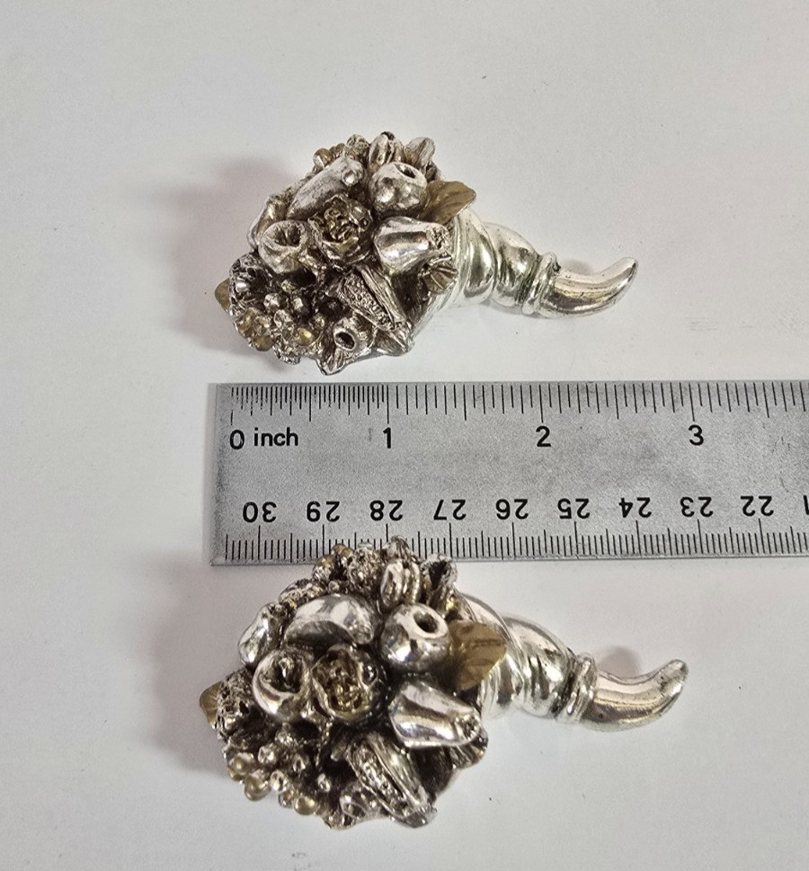 Silver Plated Camilletti Gioielli Ricciardi 925% CORNUCOPIA Decorative