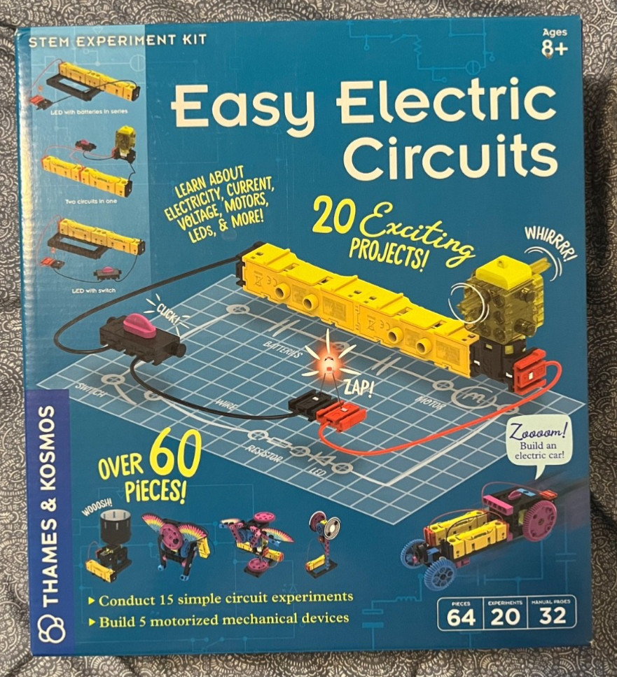 Thames & Kosmos Easy Electric Circuits STEM experiment kit