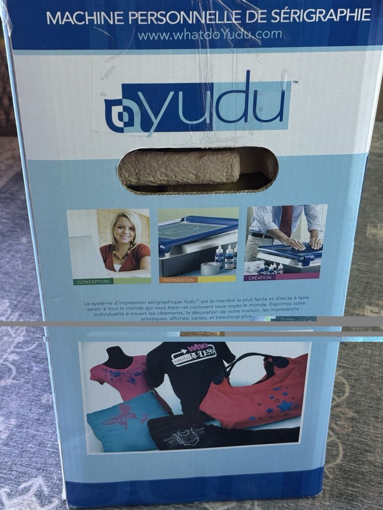 YUDU Provo Craft Personal Screen Printer Machine Yudu Model #62-5000