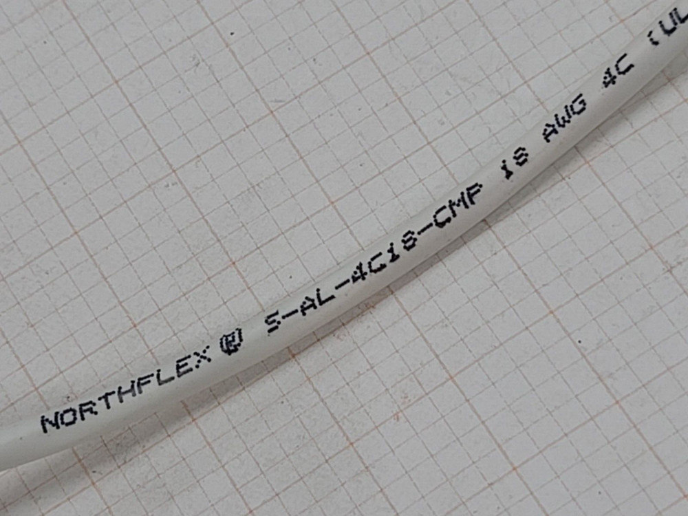 ADC/Northflex S-AL-4C18-CMP 18/4C Plenum Security/Alarm Cable CMP White /100ft