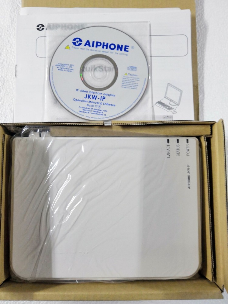 Lowest Price: Aiphone JKW-IP IP Adapter/ Software for JK Series Intercom System