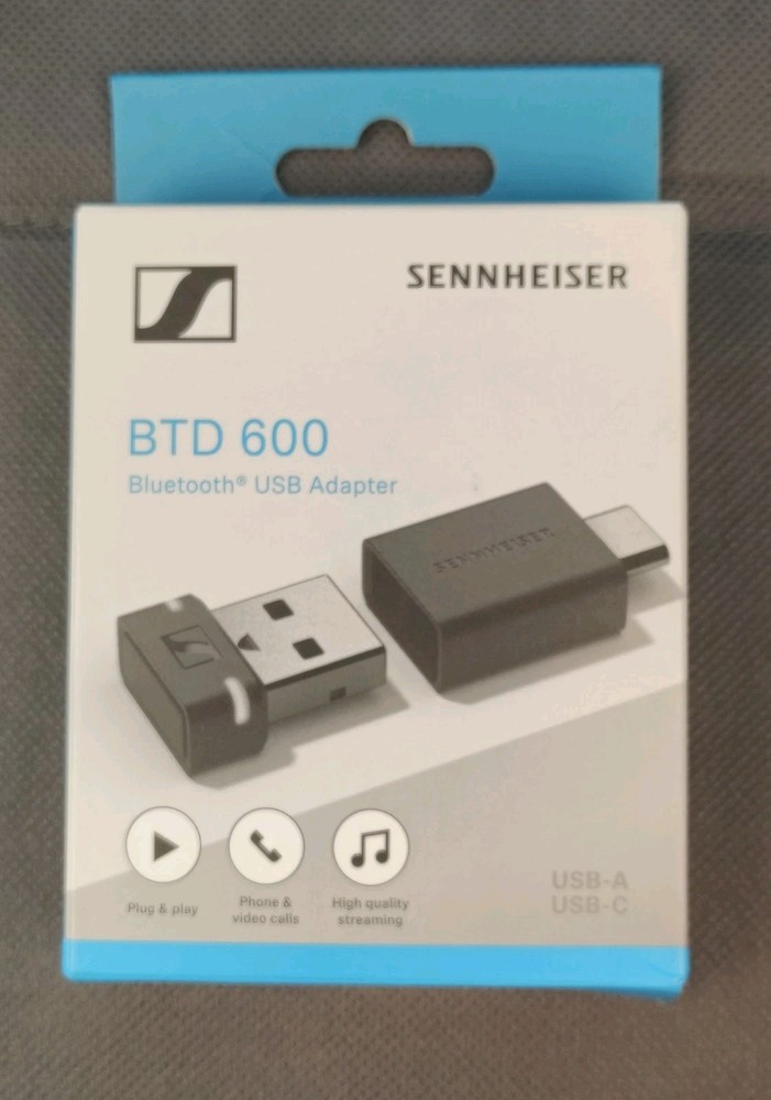 Sennheiser BTD 600 Bluetooth Dongle - USB-A/USB-C Adapter
