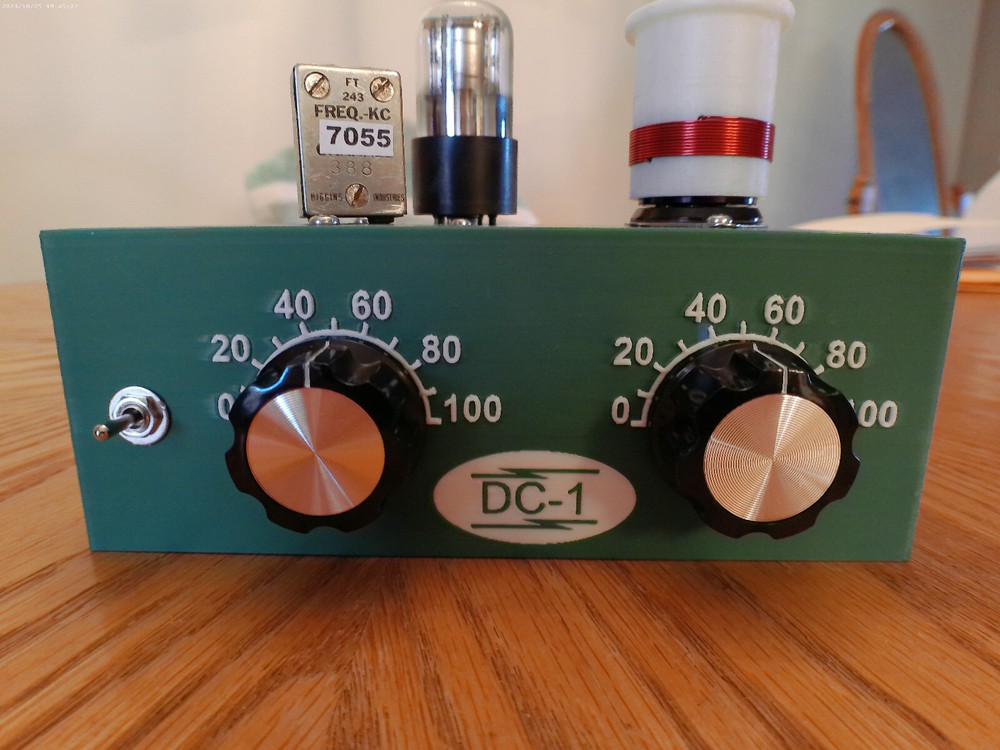 3Q5GT QRP Ham Radio Transmitter 160/80/40 meter bands w/coils & crystals