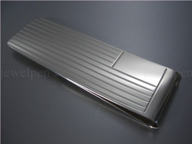 Money Clip - Solid 925 Sterling Silver - Custom Made (V3)