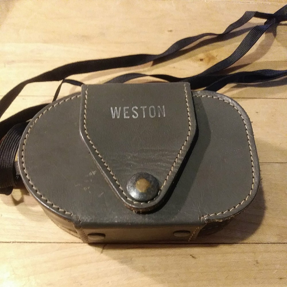 Vintage Weston Master III Exposure Light Meter Model 737 With Case