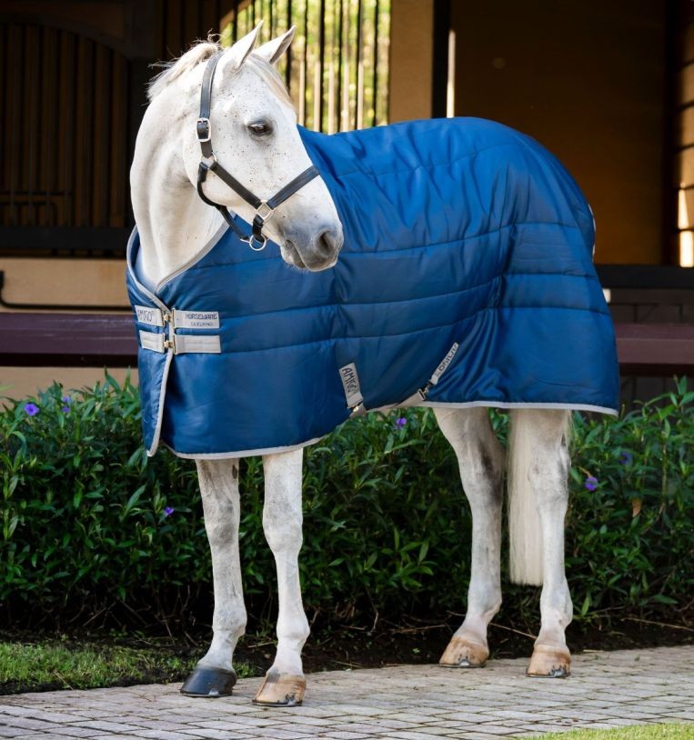 Amigo Ripstop Insulator Stable Blanket 200g - Navy/Titanium Grey