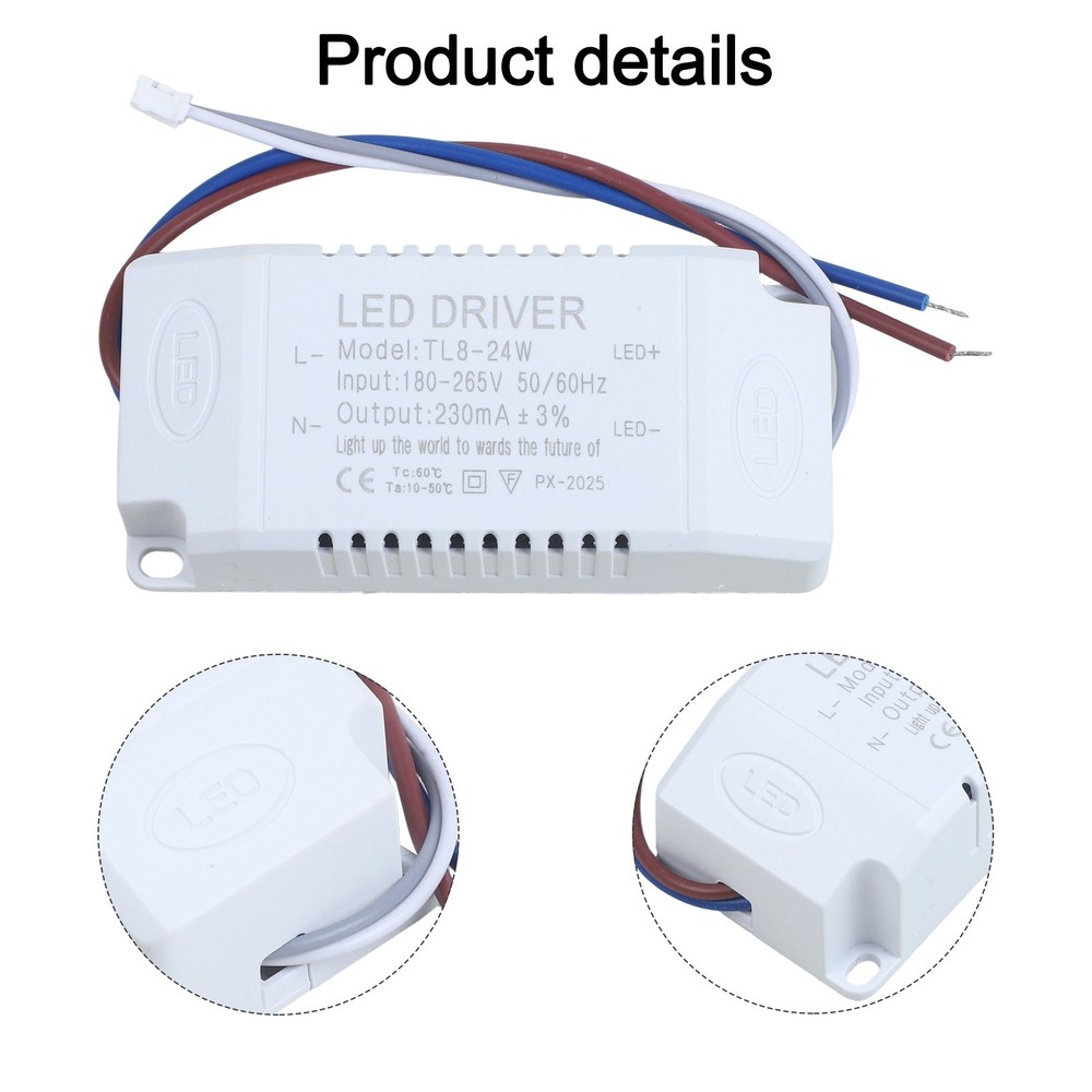 Ceiling Light LED Driver Electronic Transformer DC90-140V240mA Terminal