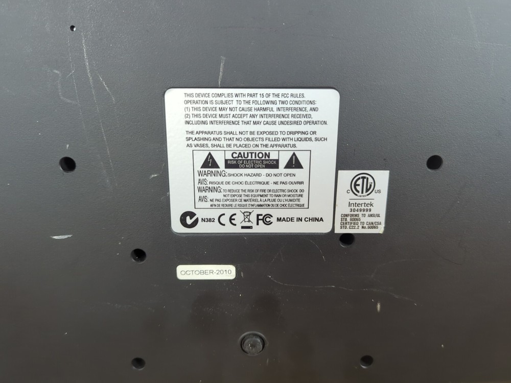 NuMark iDJ3 Turntable with iPod Dock - Excellent - Tested & Working