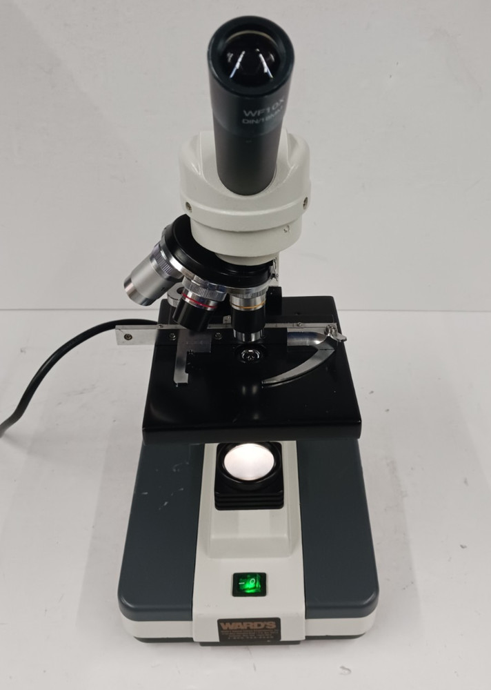 Ward’s Compound Microscope, 4 Objectives