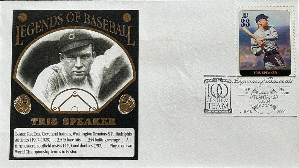 3408 Baseball Great Tris Speaker