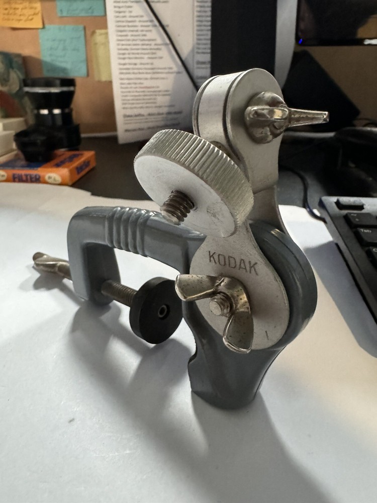 Vintage Kodak C-Clamp Adjustable Multipurpose Camera Flash Mount