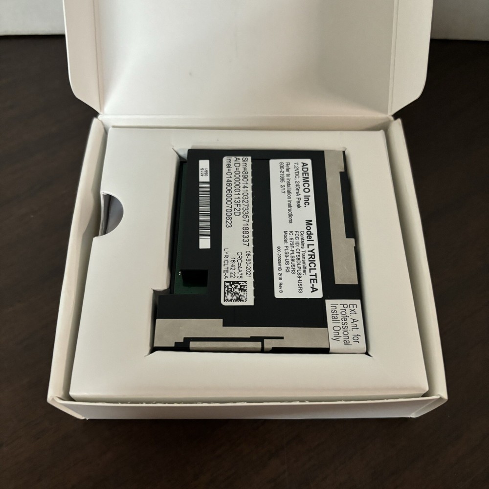 Honeywell Home LYRICLTE-A LTE Digital Cellular Communicator
