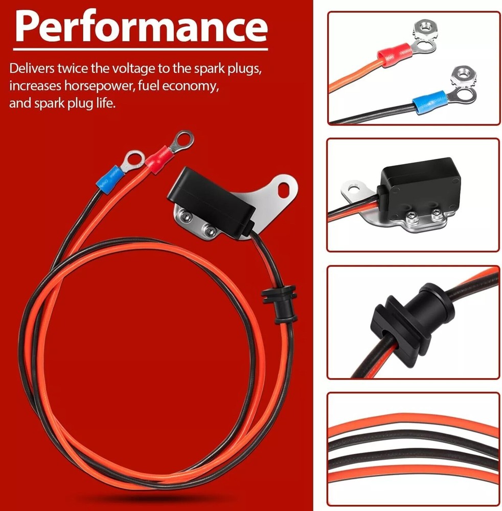 ⬇For Ford V8 Pertronix 1281 Ignition Points-to-Electronic Conversion Kit Ignitor
