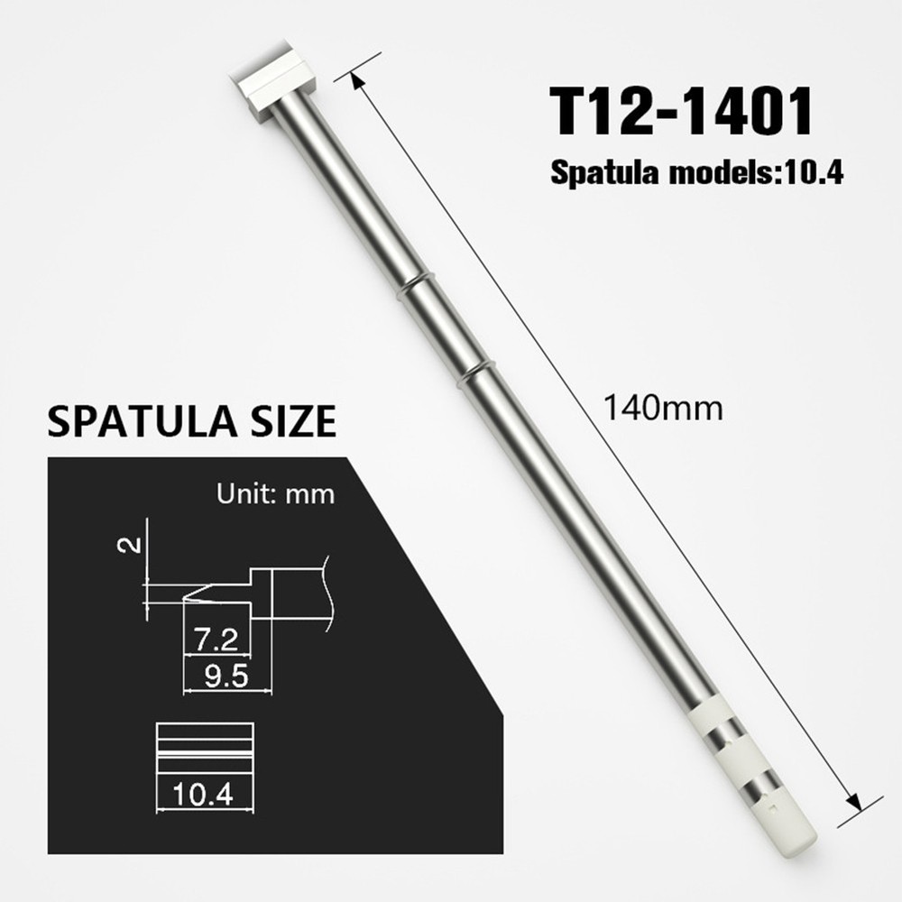 High Quality Replaceable Soldering Tip T12 Heating Element Shovel Type