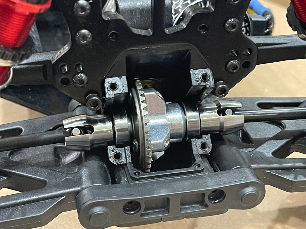 Stainless Steel Solid Axle Diff Differential Locker for Arrma 6S BLX Typhon