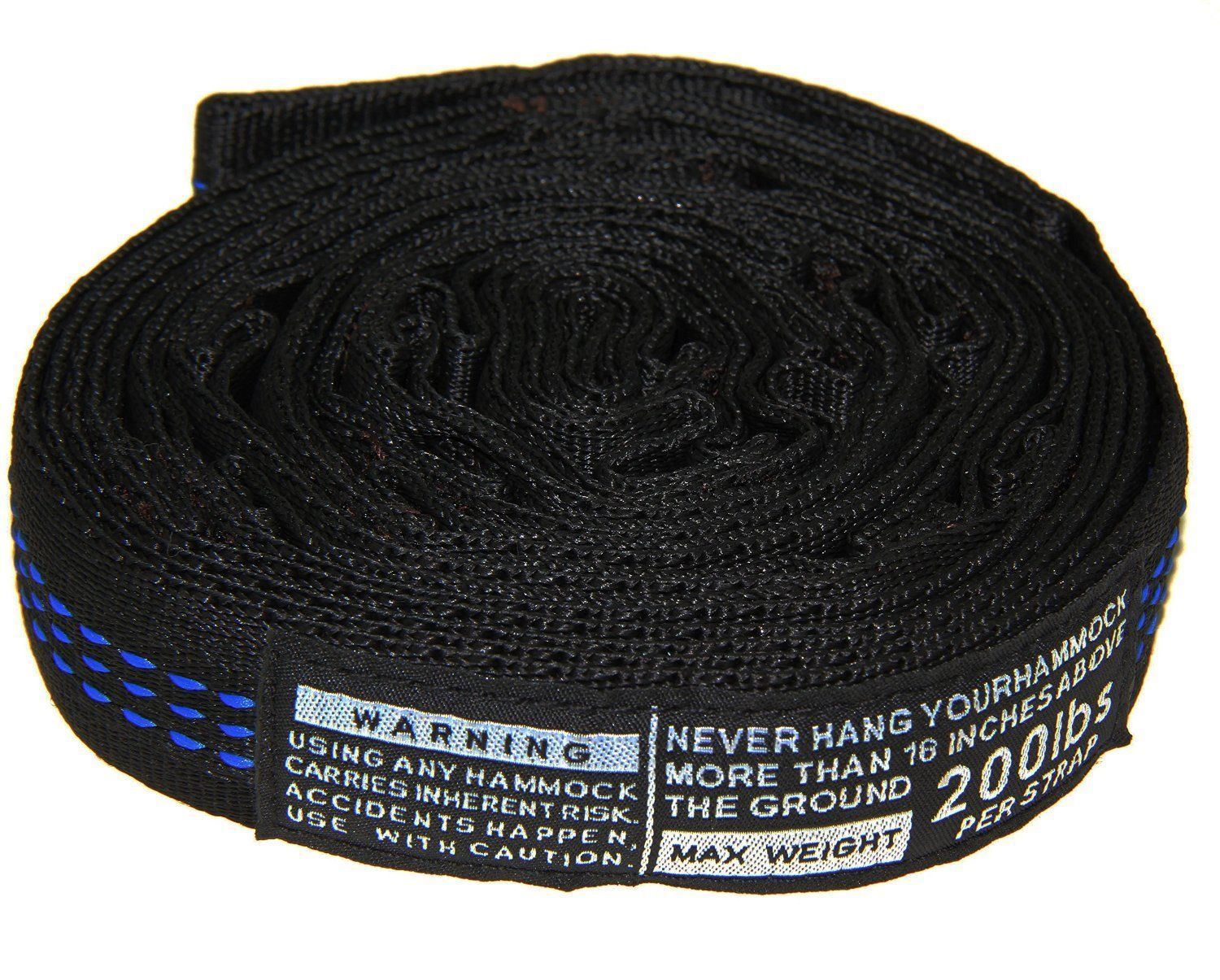 The Best Ultimate Atlas Polyester Hammock Hanging Straps set of 2 -Model:eNO-2S