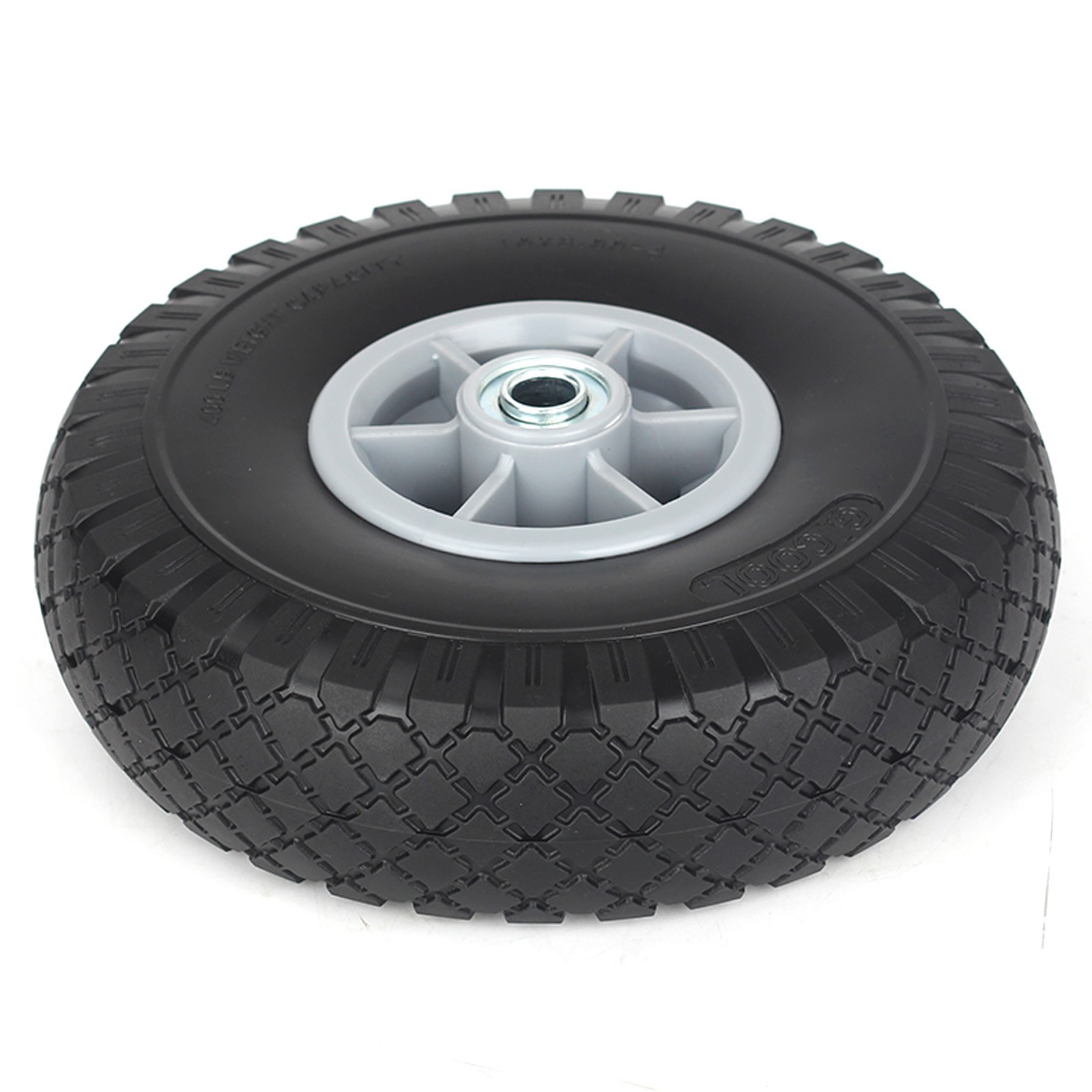 2 Pack 10 x 3.00-4 Flat Free Tire & Wheel for Cosco Hand Trucks Trolley Carts
