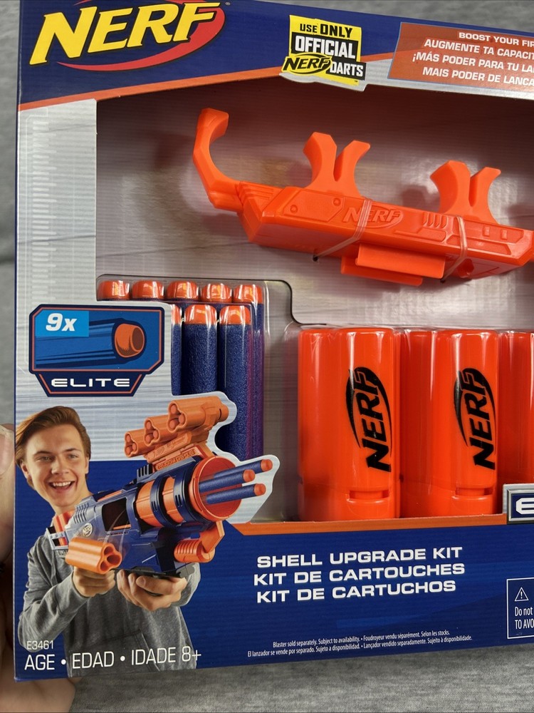 Nerf E3461 N-Strike Elite Shell Upgrade Kit Trilogy Shellstrike NEW